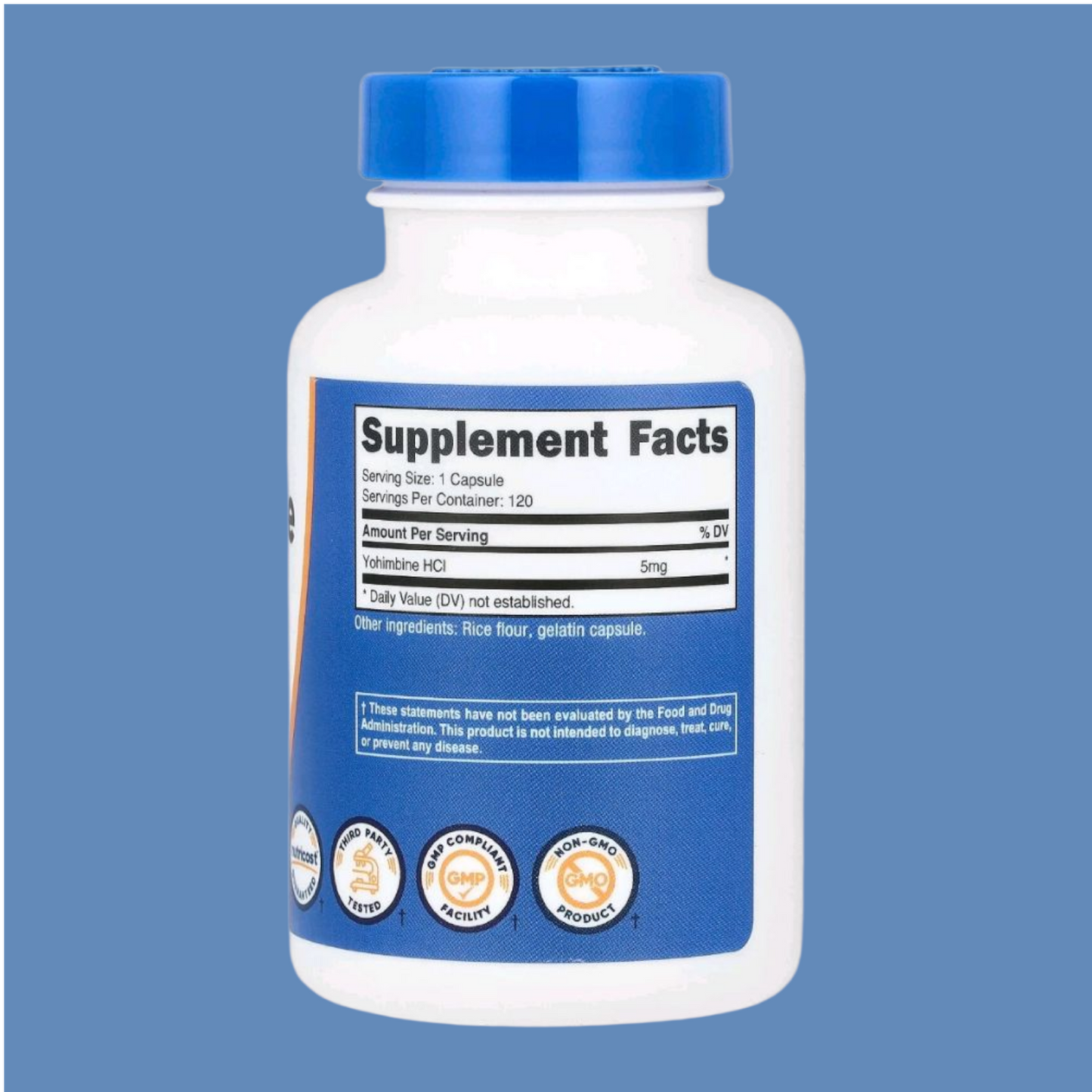 Nutricost Yohimbina 5 mg